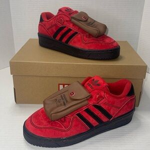 Marvel x Adidas Rivalry Low Deadpool & Wolverine “Deadpool” (JR2480) Size: 5